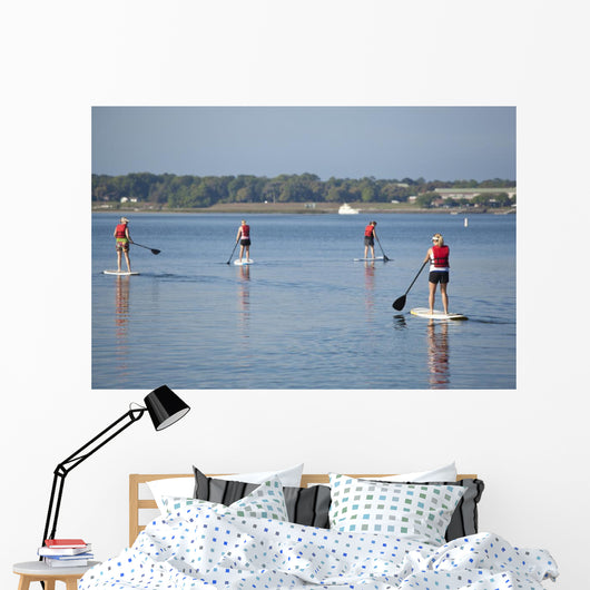 Stand up Paddle Boarding Wall Decal