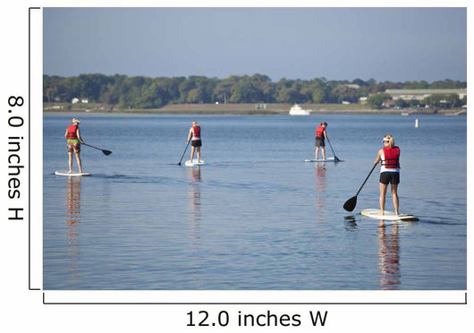 Stand up Paddle Boarding Wall Decal