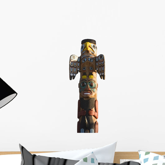 Totem Pole Wall Decal