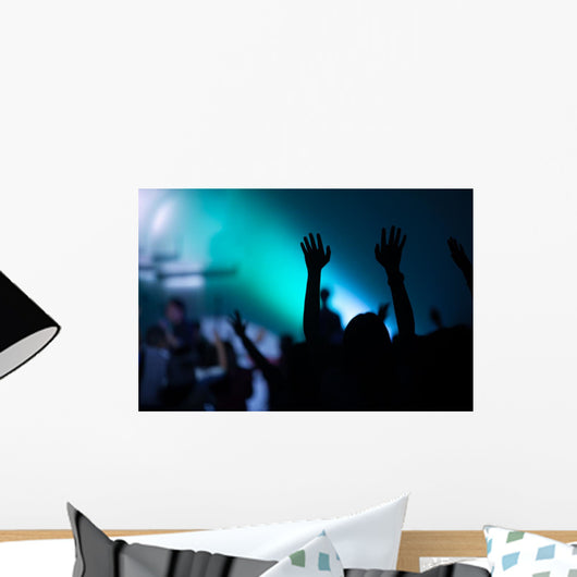 Christian Music Concert with Wall Decal