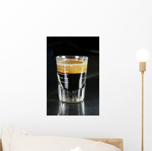 Single Espresso Wall Decal