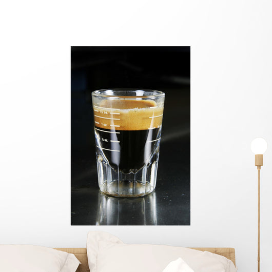 Single Espresso Wall Decal