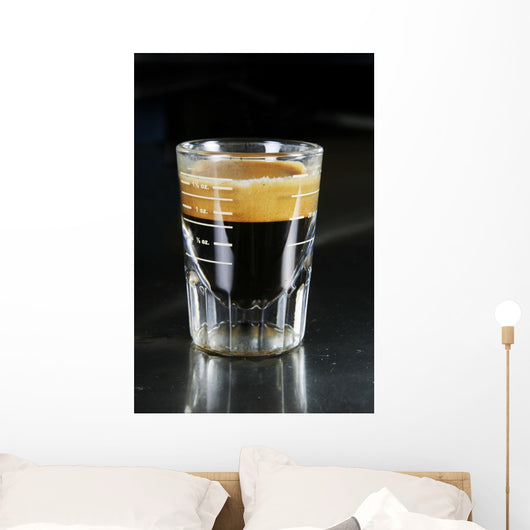 Single Espresso Wall Decal