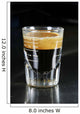Single Espresso Wall Decal