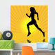 Runner and Reflection Wall Decal