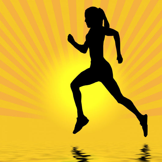 Runner and Reflection Wall Decal