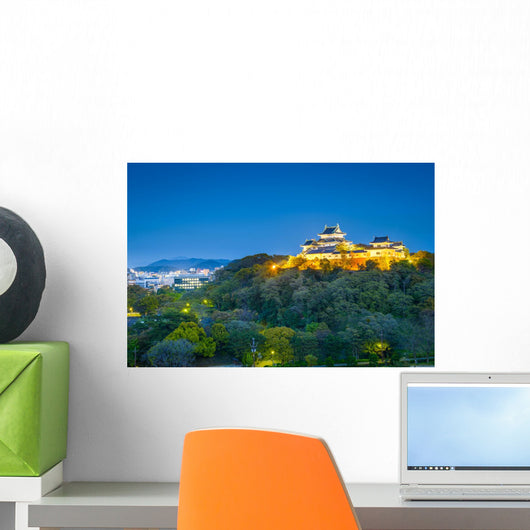 Wakayama Japan Castle Wall Decal Design 1