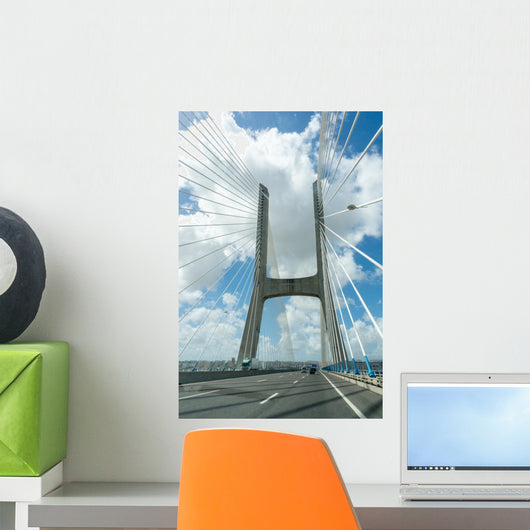 Vasco Da Gama Bridge Wall Decal