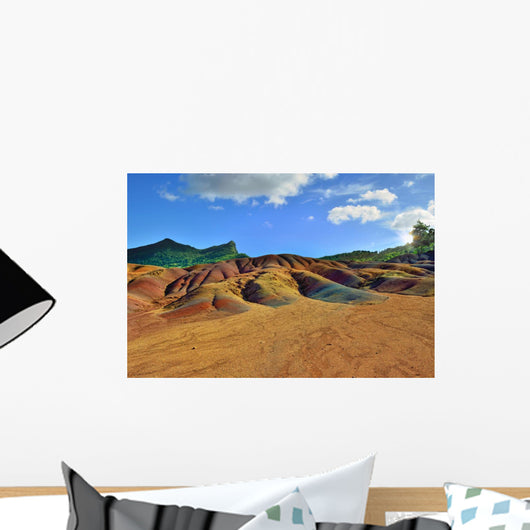 Seven Colored Land Mauritius Wall Decal