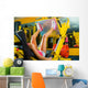 Side Fit Young Woman Wall Decal