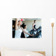 Young Beautiful Woman Training Wall Decal
