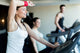 Young Beautiful Woman Training Wall Decal