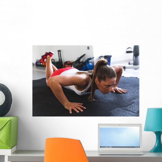 Female with Nice Body Wall Decal