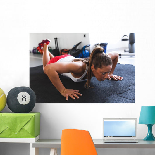 Female with Nice Body Wall Decal