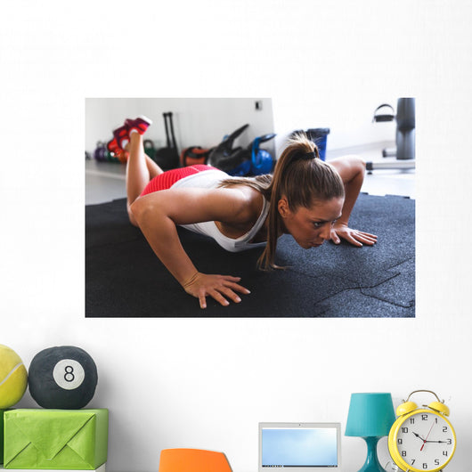 Female with Nice Body Wall Decal