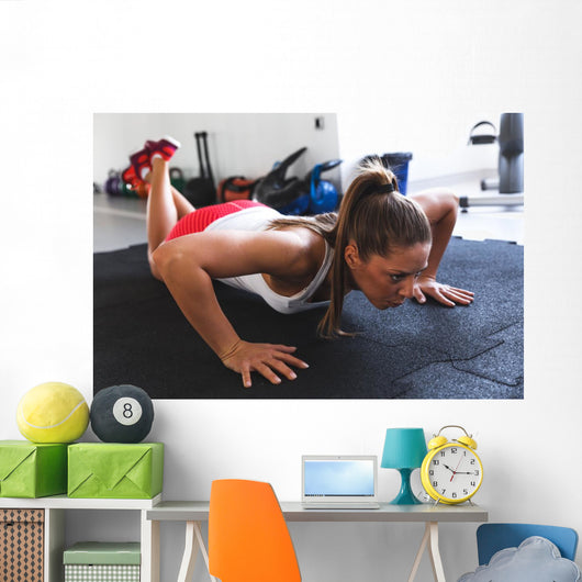 Female with Nice Body Wall Decal