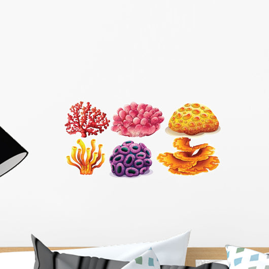 Coral Reef Wall Decal Sticker Set