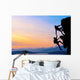 Teamwork Two Men Travelers Wall Decal Design 2