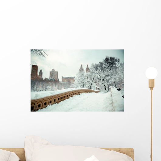 Central Park Winter Wall Decal