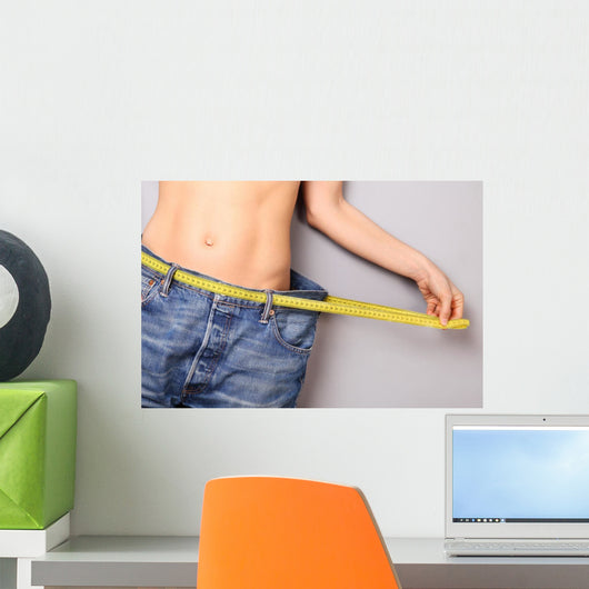 Abdomen Weight Loss Wall Decal