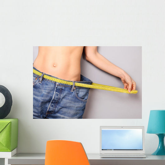 Abdomen Weight Loss Wall Decal
