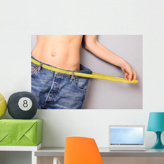 Abdomen Weight Loss Wall Decal