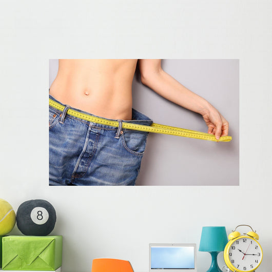 Abdomen Weight Loss Wall Decal