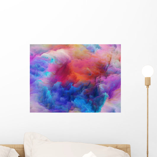 Unfolding Colors Wall Decal