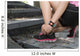 Sport Woman Tying Shoelaces Wall Decal