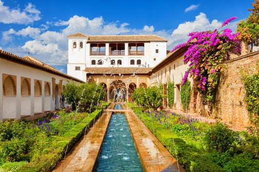 Alhambra Granada Generalife's Fountain Wall Decal