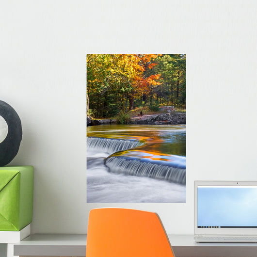 Autumn Colors Bond Falls Wall Decal