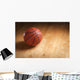 Basketball Hardwood Court Floor Wall Decal