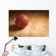 Basketball Hardwood Court Floor Wall Decal