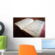 Vintage Psalm Book with Wall Decal