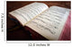 Vintage Psalm Book with Wall Decal