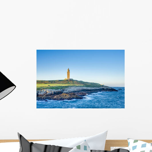 Tower Hercules Coruna Galicia Wall Decal