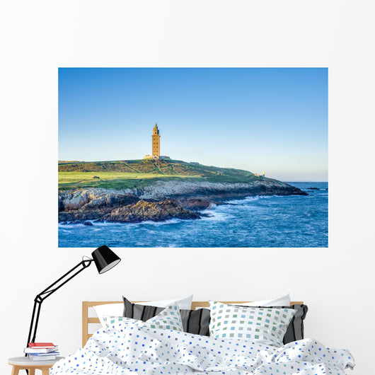 Tower Hercules Coruna Galicia Wall Decal