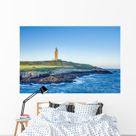 Tower Hercules Coruna Galicia Wall Decal