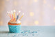 Delicious Birthday Cupcake Table Wall Decal