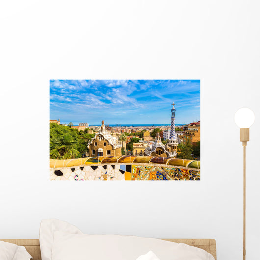 Park Guell Barcelona Spain Wall Decal