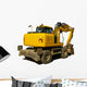 Heavy Yellow Construction Wall Decal