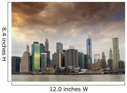 Lower Manhattan from Brooklyn Wall Decal