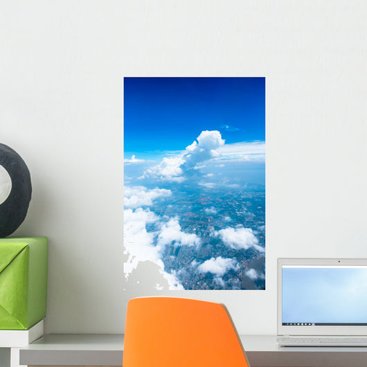 Aerial Landscape Bangkok City Wall Decal