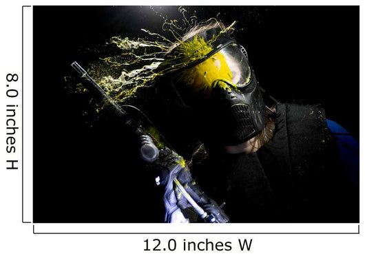 Paintball Wall Decal Design 1