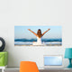 Woman Meditating Wall Decal