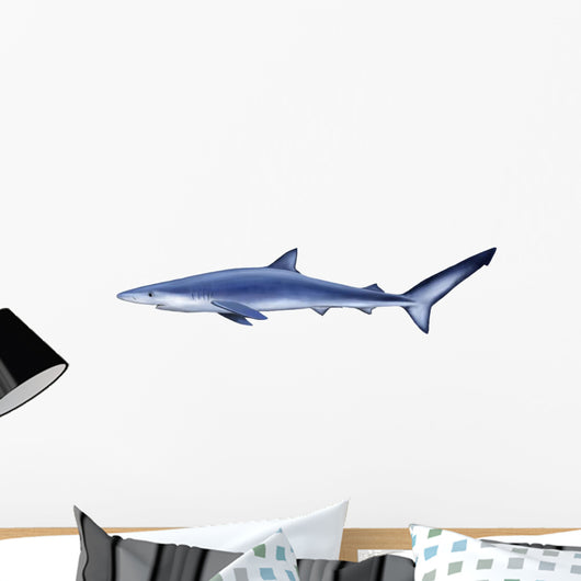 Blue Shark Tintorera Wall Decal
