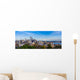 Panorama Seattle Downtown Skyline Wall Decal Panoramic Wall Decal