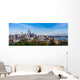 Panorama Seattle Downtown Skyline Wall Decal Panoramic Wall Decal