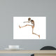 Skeleton Jumping Wall Decal