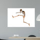 Skeleton Jumping Wall Decal